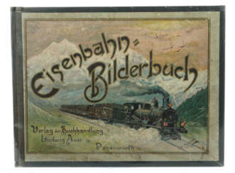 Nüdling, Ludwig & Altheimer, M. (bearb.) Eisenbahn-Bilderbuch - Allen …
