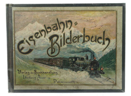 Nüdling, Ludwig & Altheimer, M. (bearb.) Eisenbahn-Bilderbuch - Allen … - photo 1 Nüdling, Ludwig & Altheimer, M. (bearb.) Eisenbahn-Bilderbuch - Allen … - photo 1