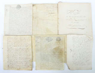 Sammlung französischer Handschriften 16. Jh. und später, 6 handschrift…