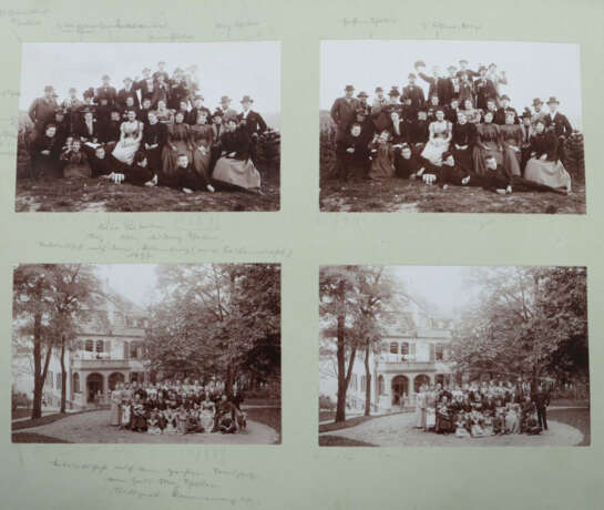 Fotoalbum der Familie Schaller/Stuttgart um 1898, Album mit ca. 450 Fo… - photo 2 Fotoalbum der Familie Schaller/Stuttgart um 1898, Album mit ca. 450 Fo… - photo 2