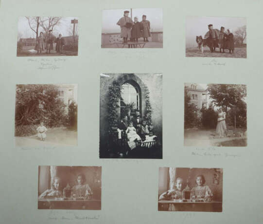 Fotoalbum der Familie Schaller/Stuttgart um 1898, Album mit ca. 450 Fo… - photo 3 Fotoalbum der Familie Schaller/Stuttgart um 1898, Album mit ca. 450 Fo… - photo 3