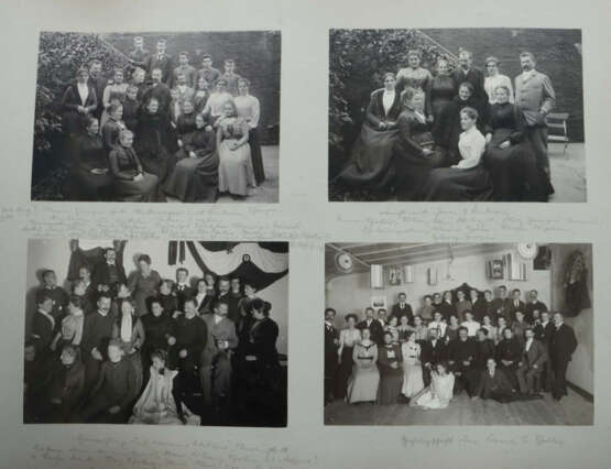 Fotoalbum der Familie Schaller/Stuttgart 1901/02, Album mit 206 Fotos,… - photo 2 Fotoalbum der Familie Schaller/Stuttgart 1901/02, Album mit 206 Fotos,… - photo 2