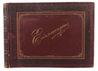 Fotoalbum der Familie Schaller/Stuttgart um 1898, Album mit ca. 71 Fot…