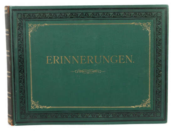 Fotoalbum des Emil Schaller/Stuttgart ''Berfahrten 1885-1890'', Album … - photo 1 Fotoalbum des Emil Schaller/Stuttgart ''Berfahrten 1885-1890'', Album … - photo 1