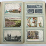 Sammlung Postkarten 634 Stück in drei sauberen Alben, 2 x mit Jugendst… - photo 4