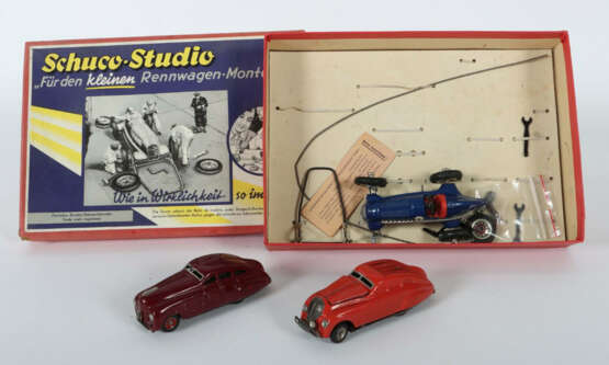 3 Schuco Modelle Schuco, 1 x Studio 1050 mit OK ''Schuco-Studio'', ca.… - photo 1