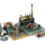 Dampfmaschine mit Antriebsmodellen Fleischmann, Modell 125/4 BZ 1959-1… - photo 1