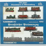 2 Zugpackungen Fleischmann, Spur H0, 1 x 4890, Preussischer Personenzu… - photo 1