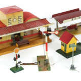 Konvolut Bahnhofsgebäude Cabo, Dresden: 1 x Bahnhofsgebäude mit angesc… - Foto 1