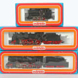 3 Lokomotiven Märklin, Spur H0, 1 x Nr. 3000, BN 89 006, im OK; 1 x Nr… - photo 1