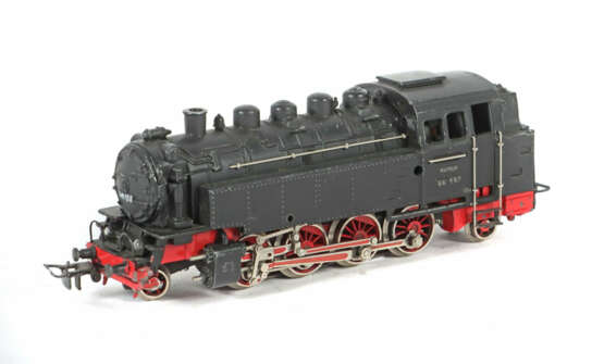 Dampflokomotive Märklin, Spur H0, Guss-Gehäuse, Aufschrift BN 86 197, … - Foto 1 Dampflokomotive Märklin, Spur H0, Guss-Gehäuse, Aufschrift BN 86 197, … - Foto 1
