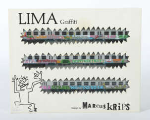 1 x Wagenpackung ''Grafitti'' LIMA, Spur H0, Nr. 14987K, 3 Personenwag…