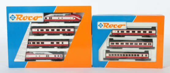 2 Packungen ROCO, Spur H0, 1 x TEE-Dieseltriebzug 43013, 4-teilig: 2 T… - photo 1