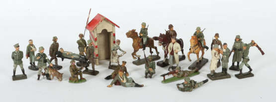 Konvolut Massesoldaten Lineol, Leyla, Elastolin und 2 x Zinnausführung… - photo 1