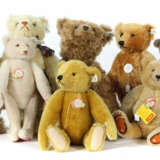 8 Teddybären Steiff, Replika, 1 x Dicky, 1930-Replika, K/F/E, 407574, … - photo 1