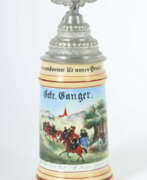 Product catalog. Reservistenkrug Porzellan, 0,5 l, Feld-Artillerie-Regiment, bez.: ''Be…