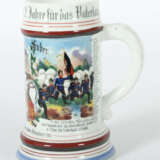 Reservistenkrug Porzellan, bez. 5. Comp. 8 württ. Inf. Rgt No 126, Grh… - photo 2