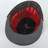 Französische Militärmütze wohl eines Leutnants, runde, gerade aufsteig… - Foto 3