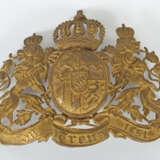Wappenschild Frontemblem mit Bayr. Wappen für Pickelhaube bis 1918, Me… - photo 1
