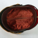 Pickelhaube Landwehr-Infanterie Leutnant, Lederglocke, aufgelegtes und… - Foto 3