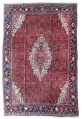 Bijar-Medaillonteppich Westpersien, um 1970, Wolle auf Baumwolle in fe…