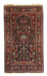 Kashan mit Palastbild-Medaillon Zentralpersien, um 1970, Wolle auf Bau…