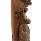 Barocker Pfeilerstumpf mit Atlantenfigur 18. Jh., Eiche, Fragment eine… - photo 1