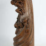 Barocker Pfeilerstumpf mit Atlantenfigur 18. Jh., Eiche, Fragment eine… - photo 2