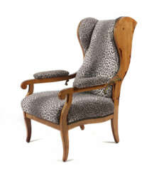 Biedermeier-Sessel mit verstellbarer Rücklehne 2. Viertel 19. Jh., nac…