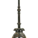 Neoklassizistische Blumensäule um 1900, Eisenguss, verschraubt, schwar… - photo 1