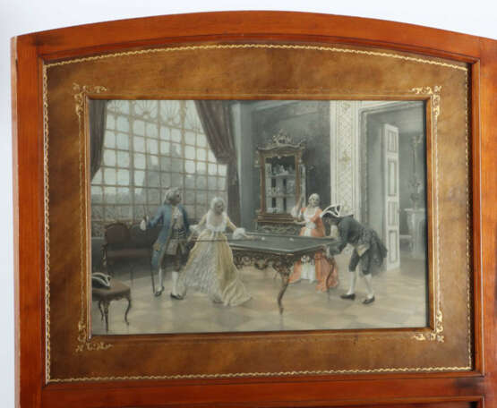 Paravent mit Figurenszenen Wien, 1920er Jahre, zweiteiliger Stellschir… - photo 3