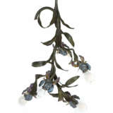 Floral gestaltete Deckenleuchte 2. Hälfte 20. Jh., Metallblech, getrie… - фото 2