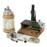 Konvolut Kleinantiquitäten best. aus: Bierkrug im Renaissancestil, Vil… - photo 1