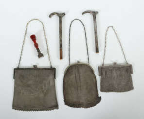 Konvolut Kleinantiquitäten Ende 19./1. Drittel 20. Jh., 6-tlg. best. a…