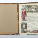 Prächtige Mappe mit Ehrenbürgerurkunde Franz Xaver Weinzierl, München,… - photo 2