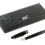 Montblanc-Kolbenfüller ''Meisterstück'' Gehäuse aus schwarzem Edelharz… - фото 1