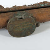 Tornister für Papierrolle F. Delacour, Paris, um 1900, Kupfer/Bronze, … - фото 3