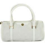 Handtasche Christian Dior, Frankreich, weißes Leder mit Wabenstruktur … - фото 1