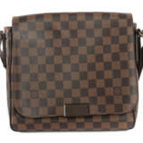 Louis Vuitton-Schultertasche ''District'' Paris, 2013, Damier Ebene Ca… - photo 1