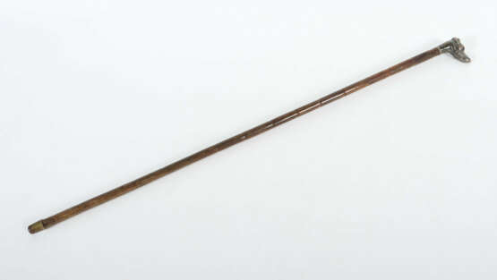 Spazierstock England, dat. wohl 1921, Bambusschuss, der Griff aus Ster… - фото 2