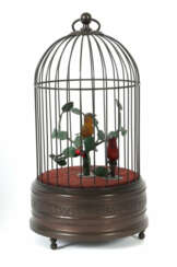 Singvogelautomat Griesbaum, Triberg, Mitte 20. Jh., geprägtes Messingg…