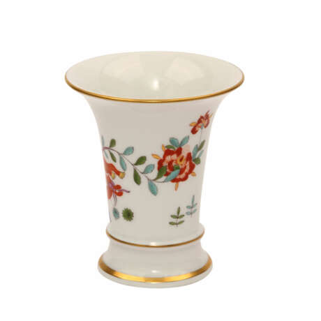 MEISSEN Platte und kleine Vase, 19. und 20. Jahrhundert - photo 5