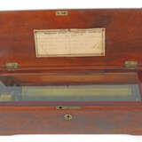 Walzenspieldose Genf, 3. Drittel 19. Jh, rechteckiger Holzkorpus, face… - photo 1