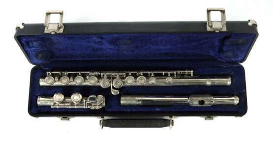 Querflöte Yamaha, Modell YFL-24N, Seriennummer: 0005630, vernickelt, 3… - photo 1