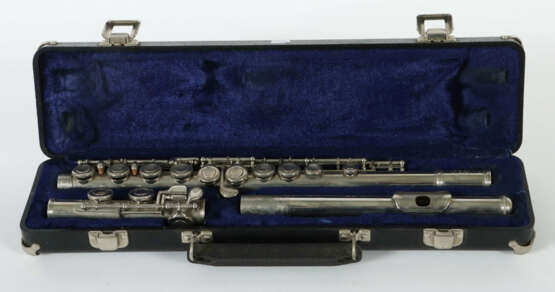 Querflöte Yamaha, Modell YFL-24N, Seriennummer: 0005630, vernickelt, 3… - photo 2