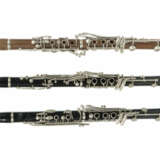 3 Klarinetten ca. Mitte/2. Hälfte 20 Jh., 1 x Bundy USA, Seriennummer … - фото 1