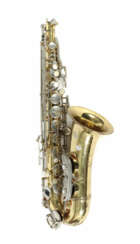 Alt-Saxophon A. Santoni, Maodell Paré, Nr. 42340, ca. 1960er Jahre, Go…