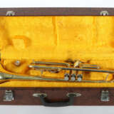 Trompete Getzen/Elkhorn USA, 300 Series, Seriennummer K135391, Goldmes… - photo 2