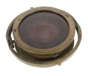 US Kompass Messing, kardanischer Flüssigkeitskompass, am Rand geprägt:…