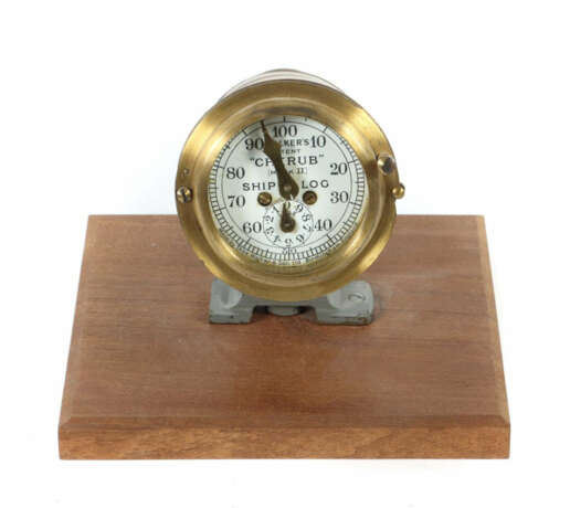 Schiffslog Nautisches Gerät zur Streckenmessung, 1930er Jahre, Messing… - Foto 1 Schiffslog Nautisches Gerät zur Streckenmessung, 1930er Jahre, Messing… - Foto 1